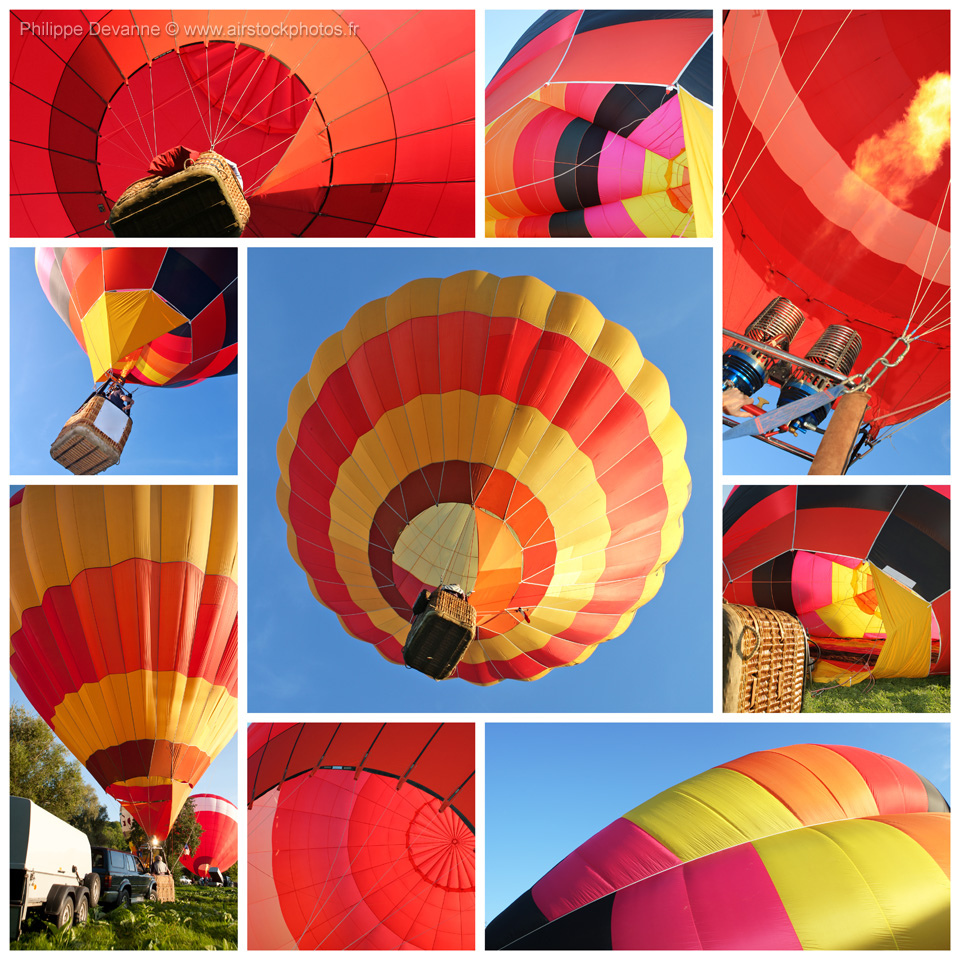 MontgolfiÃ¨res collage