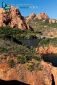 Le Massif de l'Esterel en Méditérannée