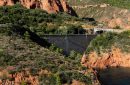 Le Massif de l'Esterel en Méditérannée