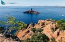 L'île d'Or, vue du Cap Dramont Saint-Raphaêl