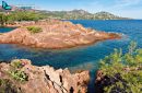 La Rade d'Agay massif de l'Esterel