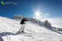 Skieur piste Chamrousse