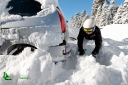 Déneigement voiture