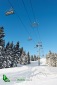 Remontées mécaniques en station de sport d'hiver