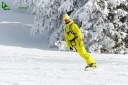 Snowboard jaune