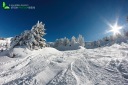 Neige poudreuse sur les pistes